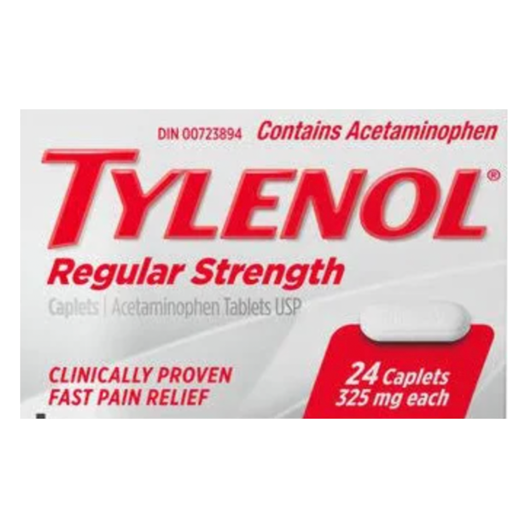 Tylenol Regular Strength Capsules/ 325mg