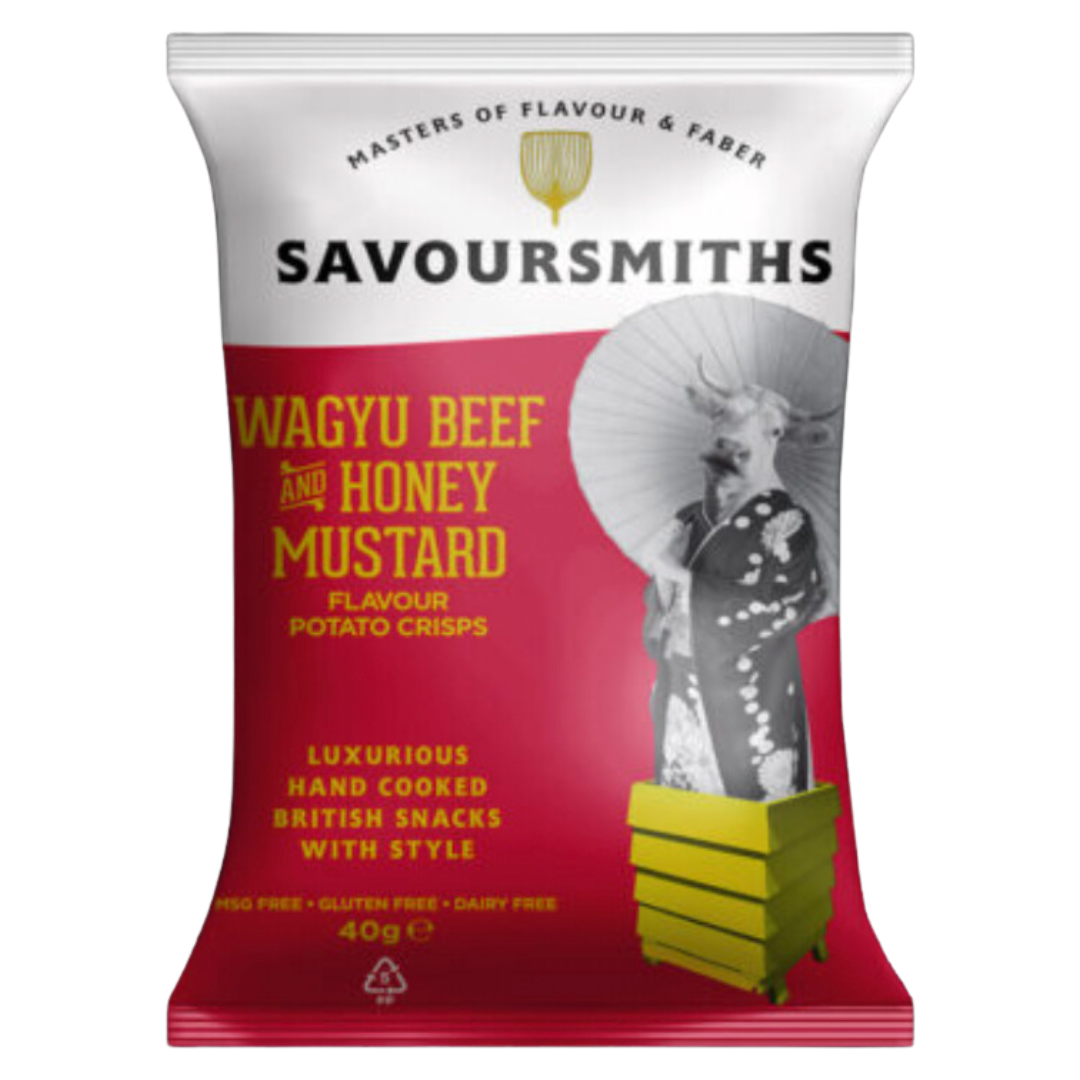 Savoursmiths Vegan Wagyu Beef & Honey Mustard Flavour/ 150g