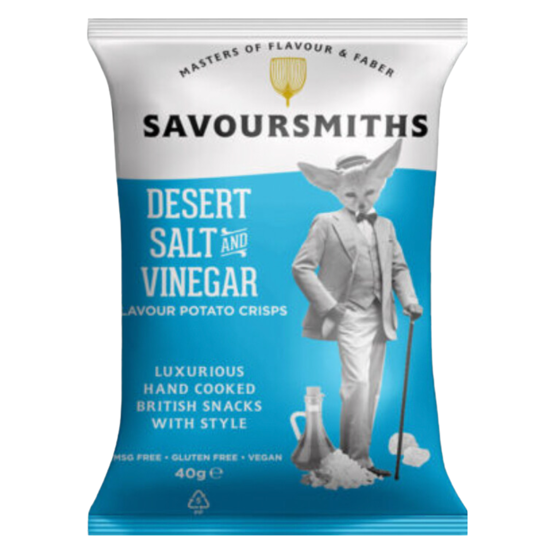 Savoursmiths Desert Salt and Vinegar/ 150g