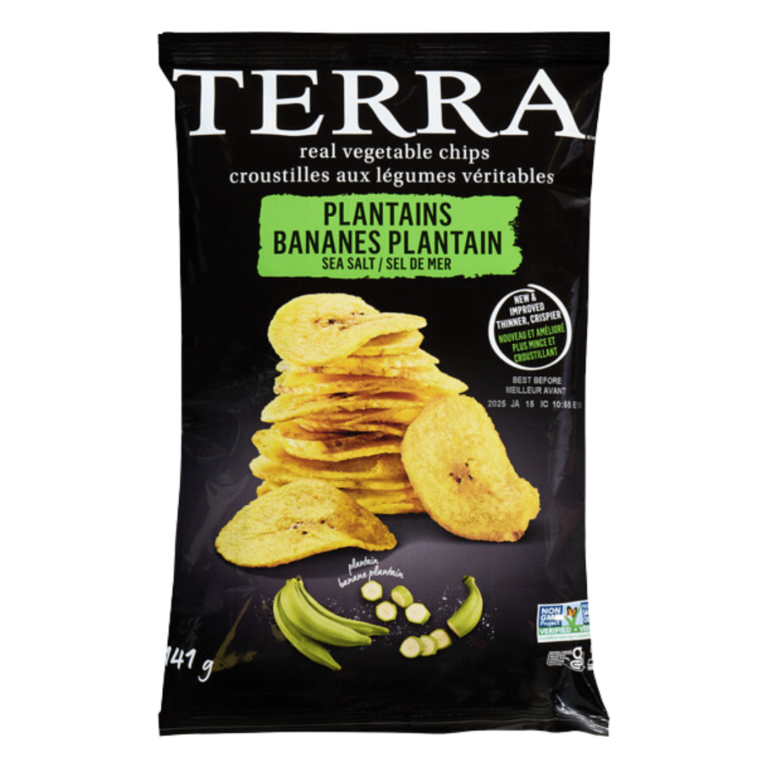 Terra Plantain Chips Sea Salt / 141g