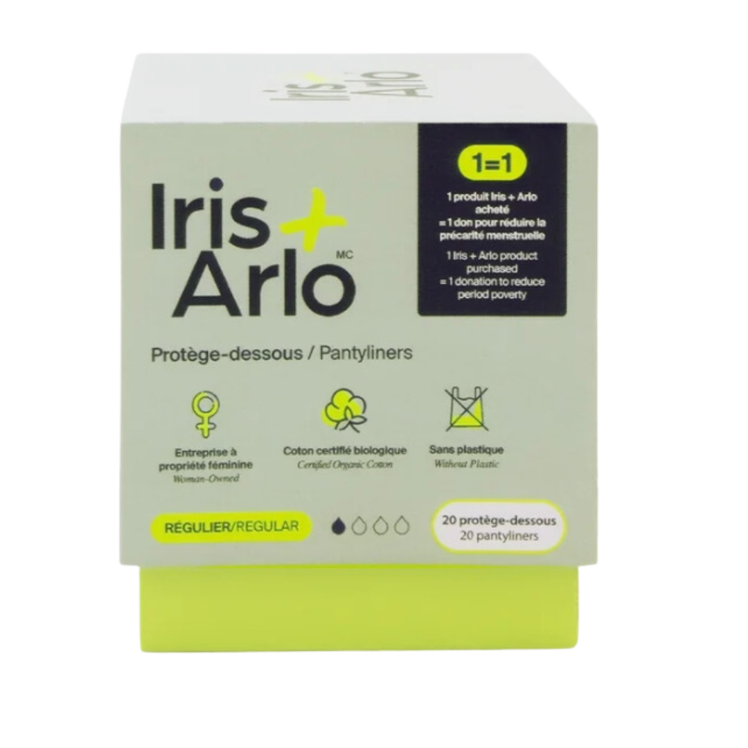 Iris + Arlo Regular Panty Liners / 20u