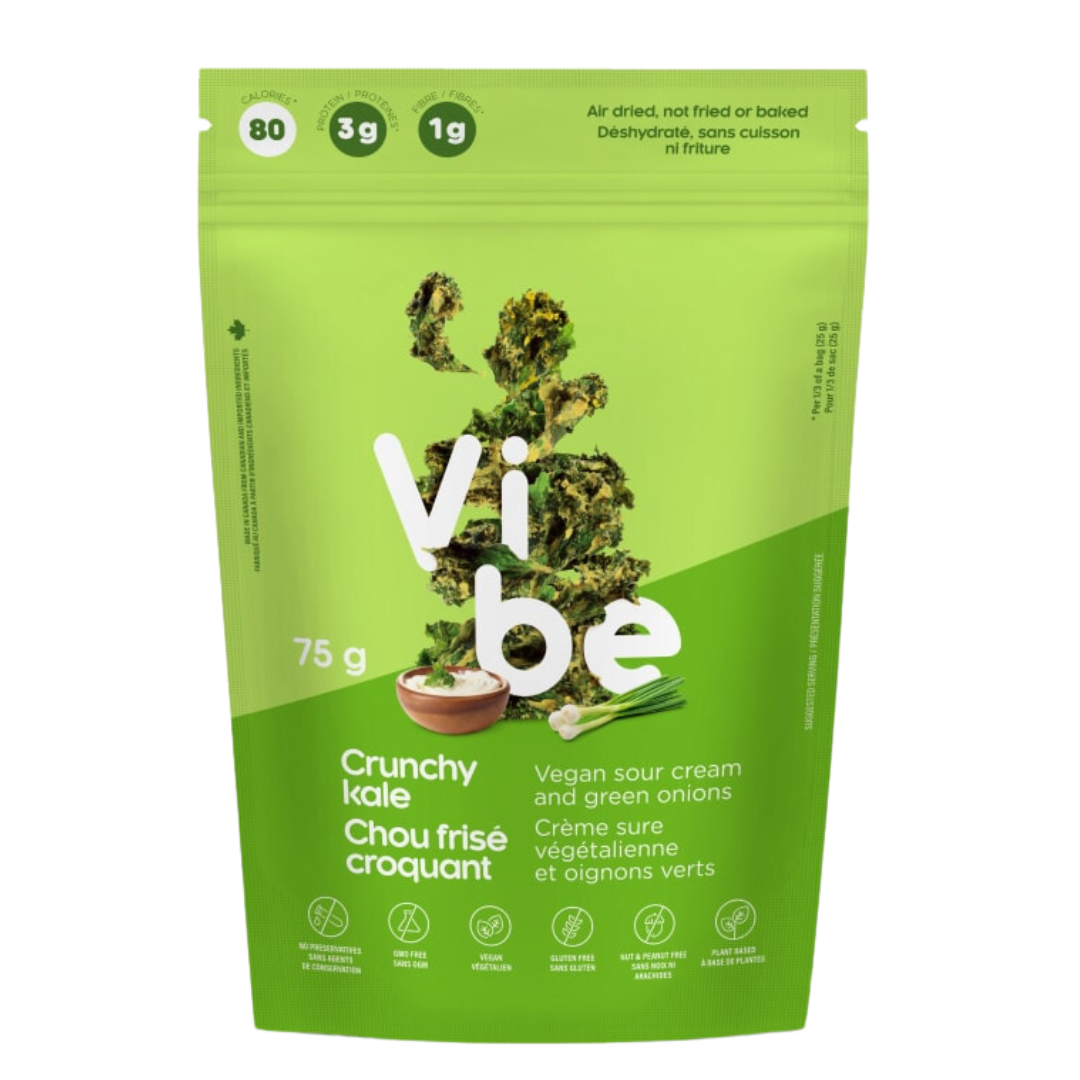 Vibe Crunchy Kale Sour Cream and Onions / 75g