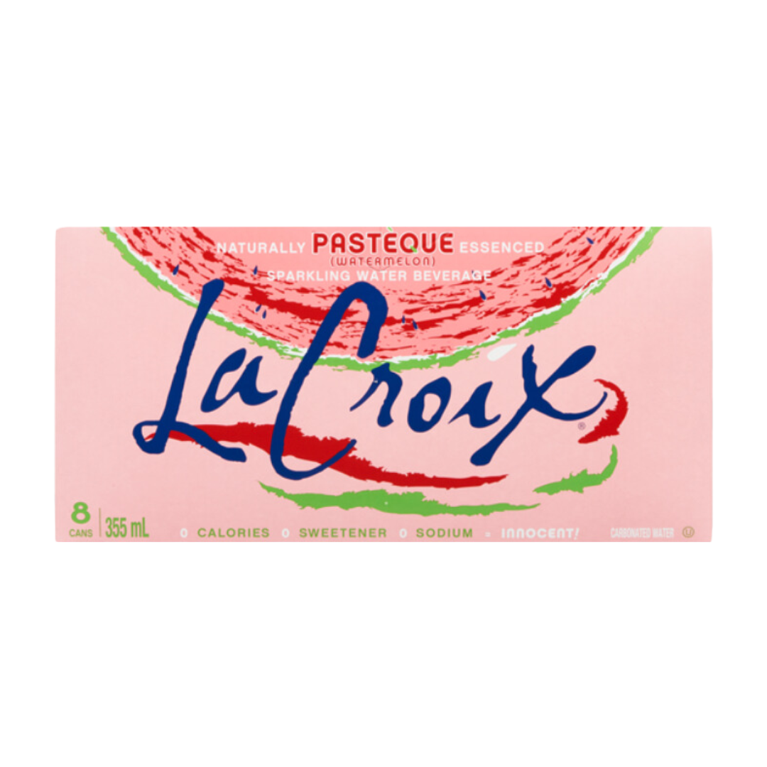 La Croix Sparkling Watermelon / 8-pack