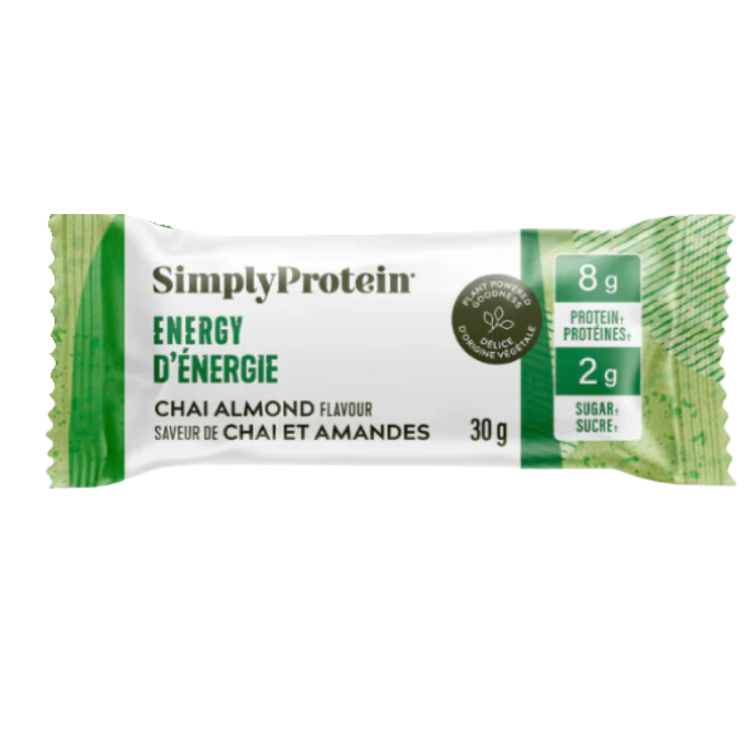 Simply Protein Chai and Almond Energy Bar / 30g