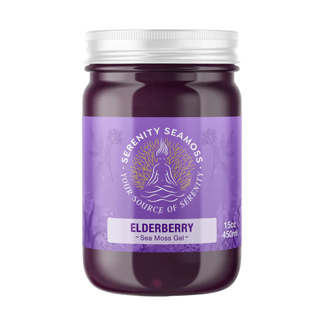 Serenity Seamoss Elderflower Sea Moss Gel / 450ml