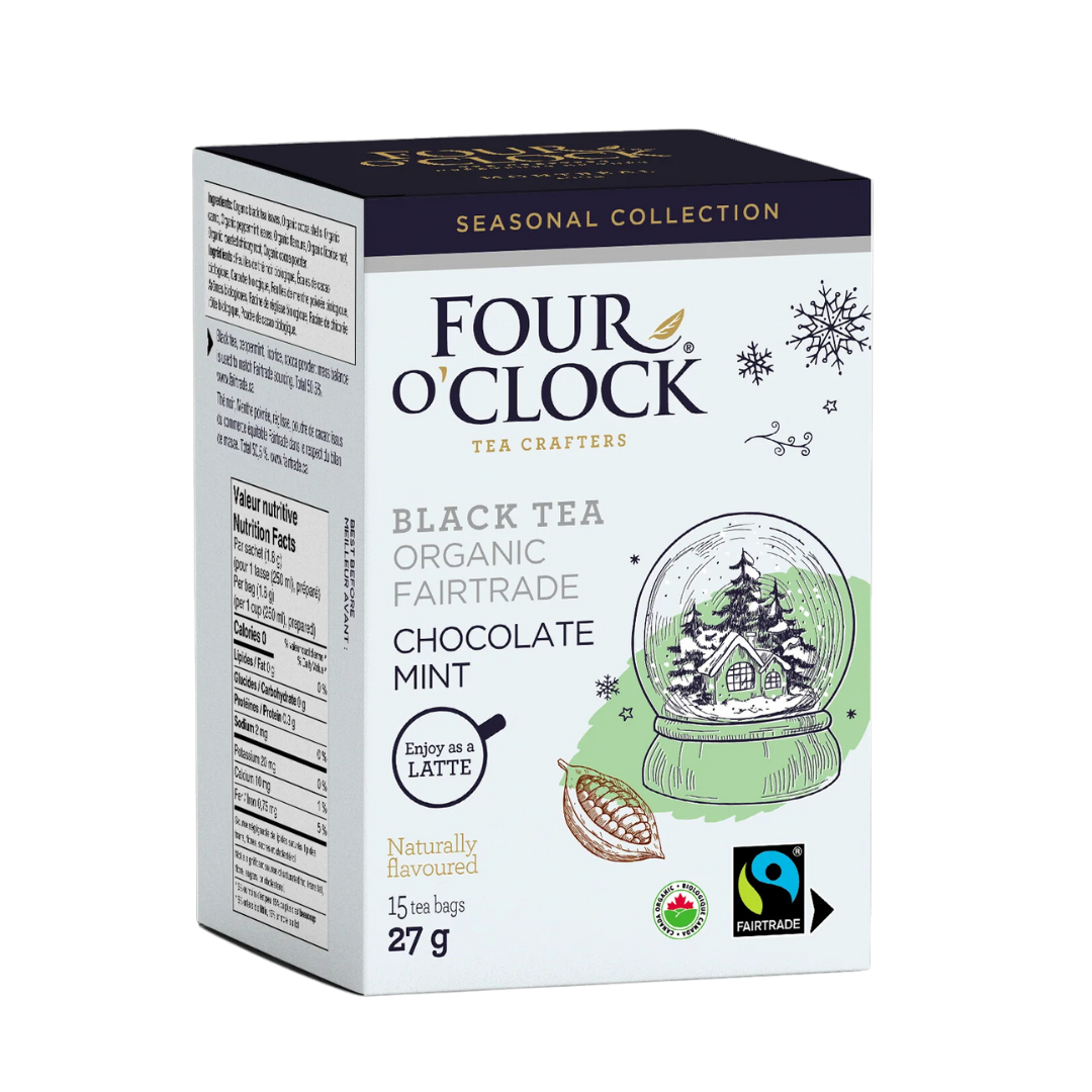 Four O'Clock Winter Choco Mint Herbal Tea / 15pk