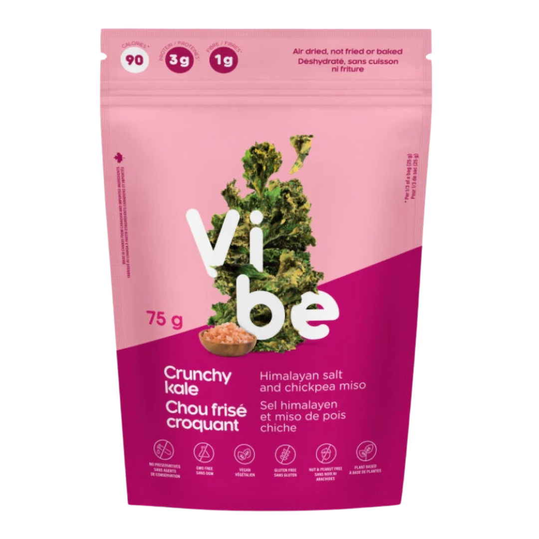 Vibe Crunchy Kale with Himalayan Salt and Miso / 75g