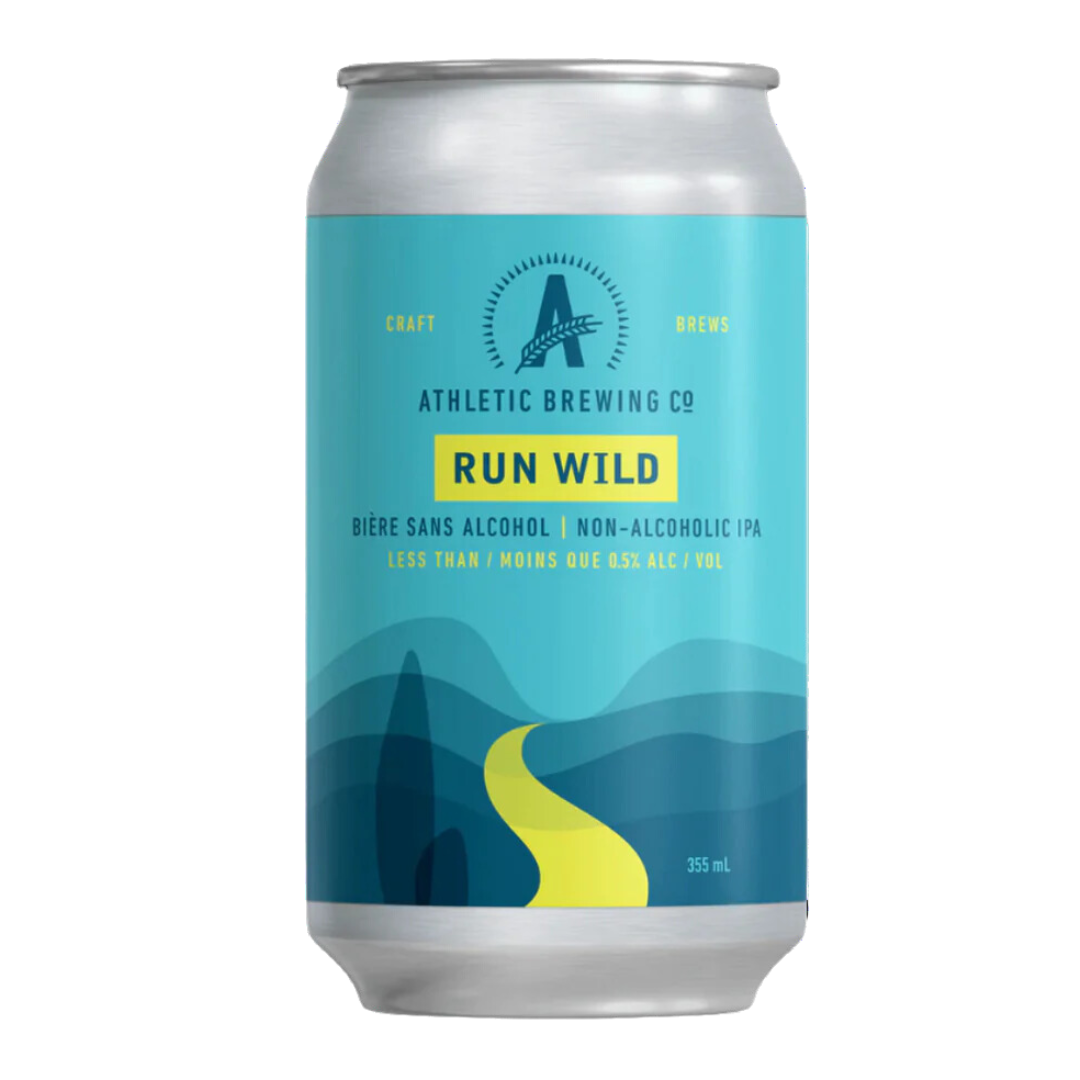 Athletic Brewing Non-Alcoholic Beer Run Wild IPA / 355ml