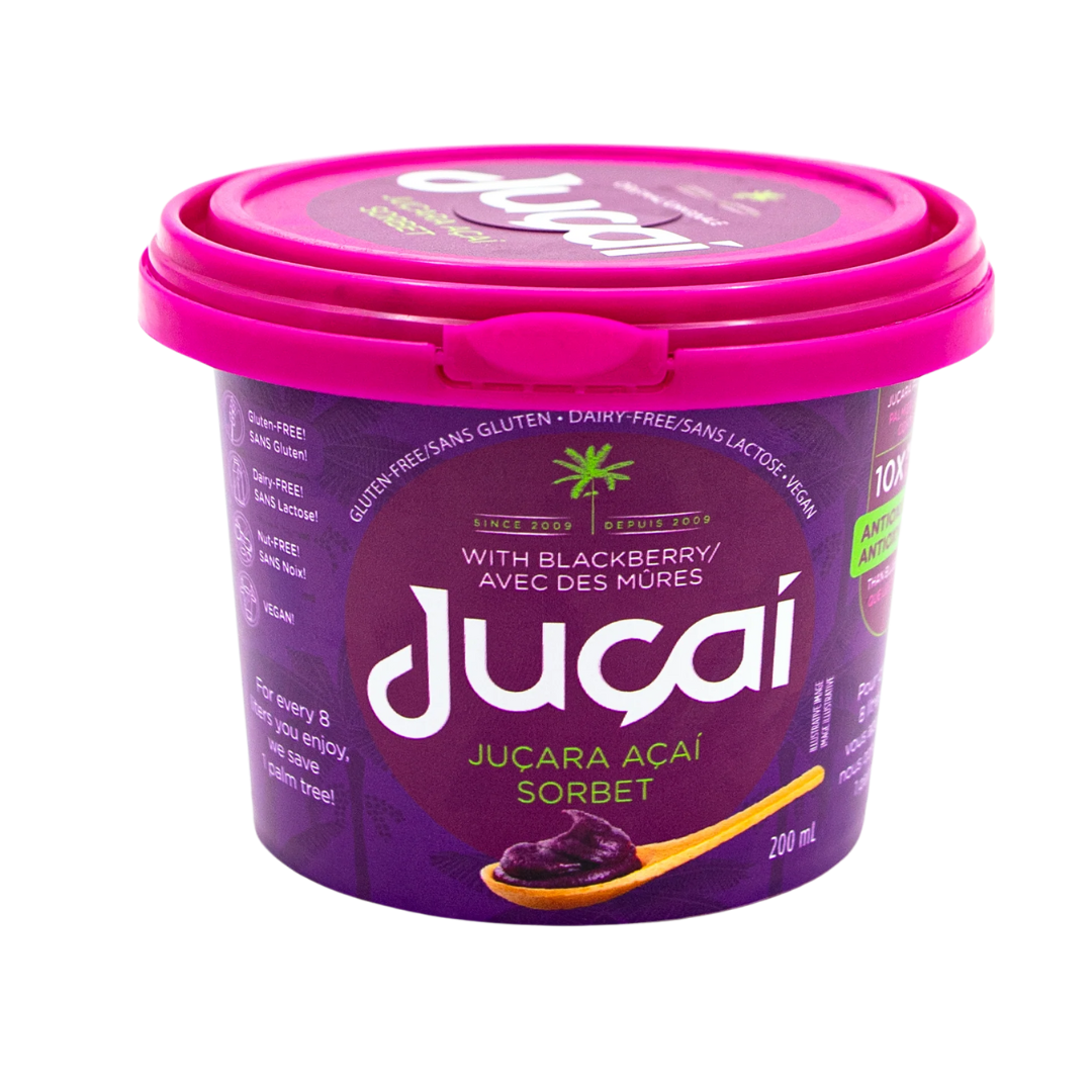 Jucai Açaí Blackberry Sorbet / 200ml