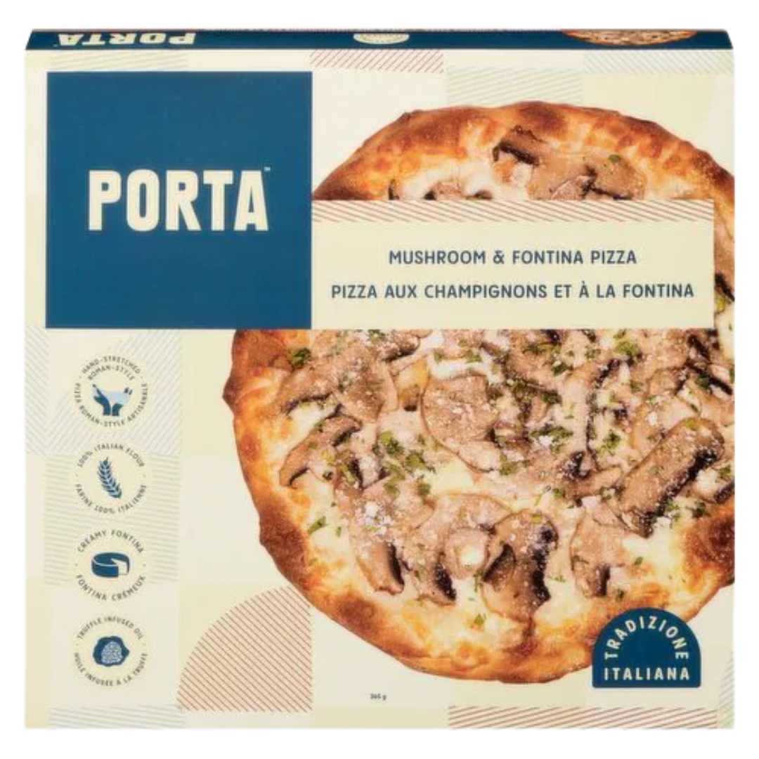 Porta Mushroom & Fontina Pizza / 405g