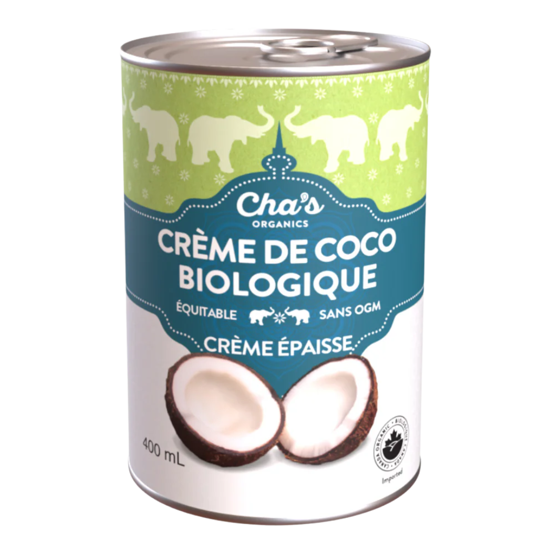 Cha's Organics Organic Coconut Cream / 400ml