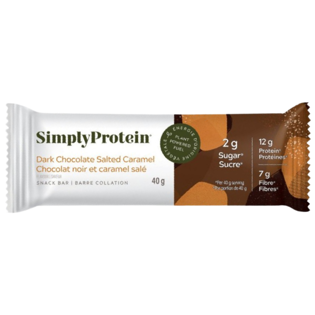 Simply Protein Bar Dark Chocolate and Salted Caramel /40g