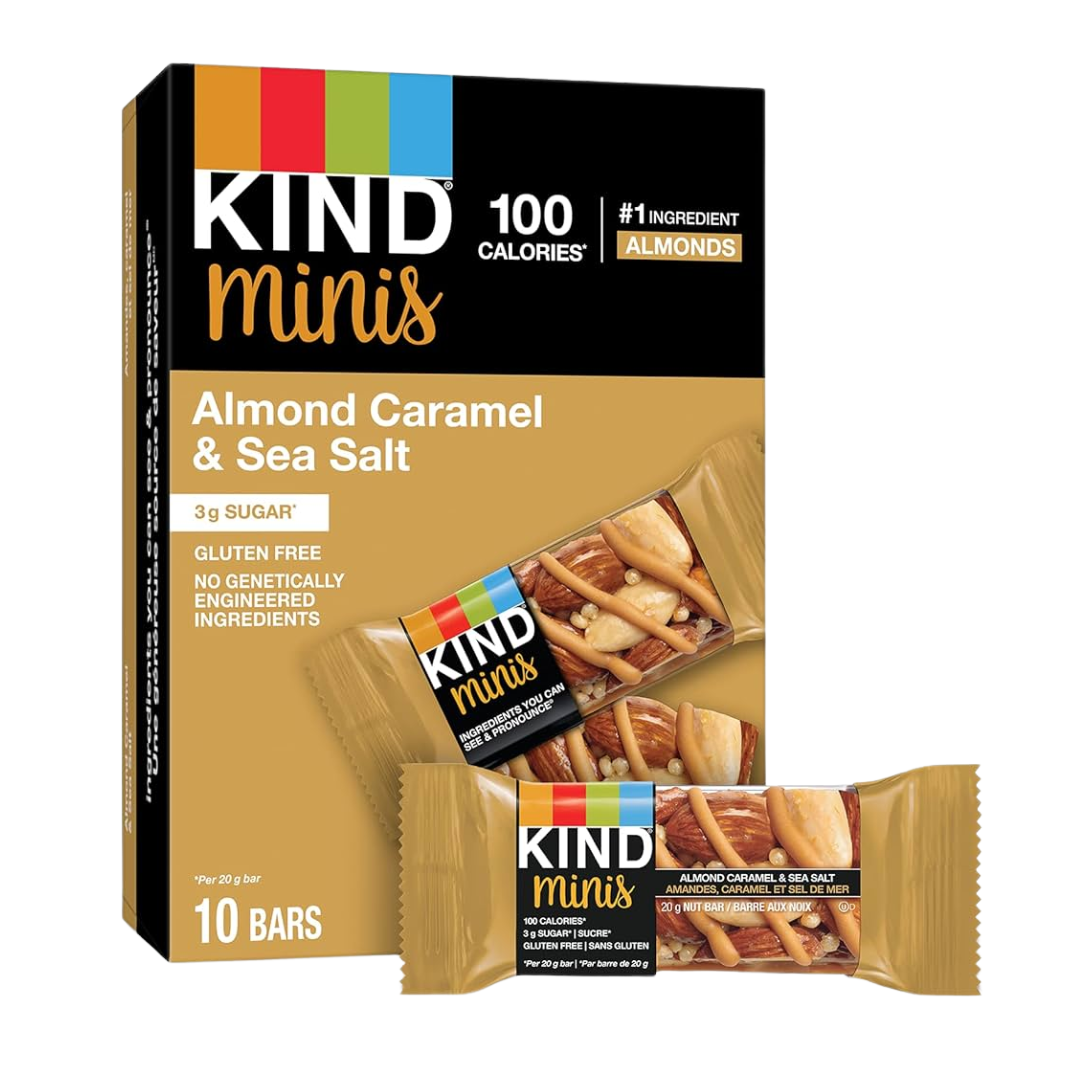 Kind Minis Almond, Caramel and Sea Salt / 10x20g