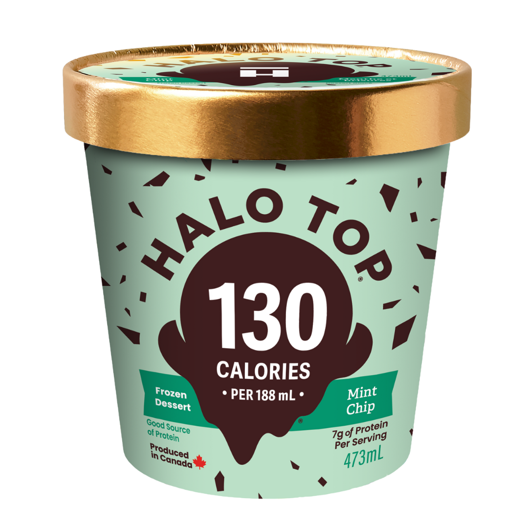 Halo Top Mint Chocolate Ice Cream / 473 ml