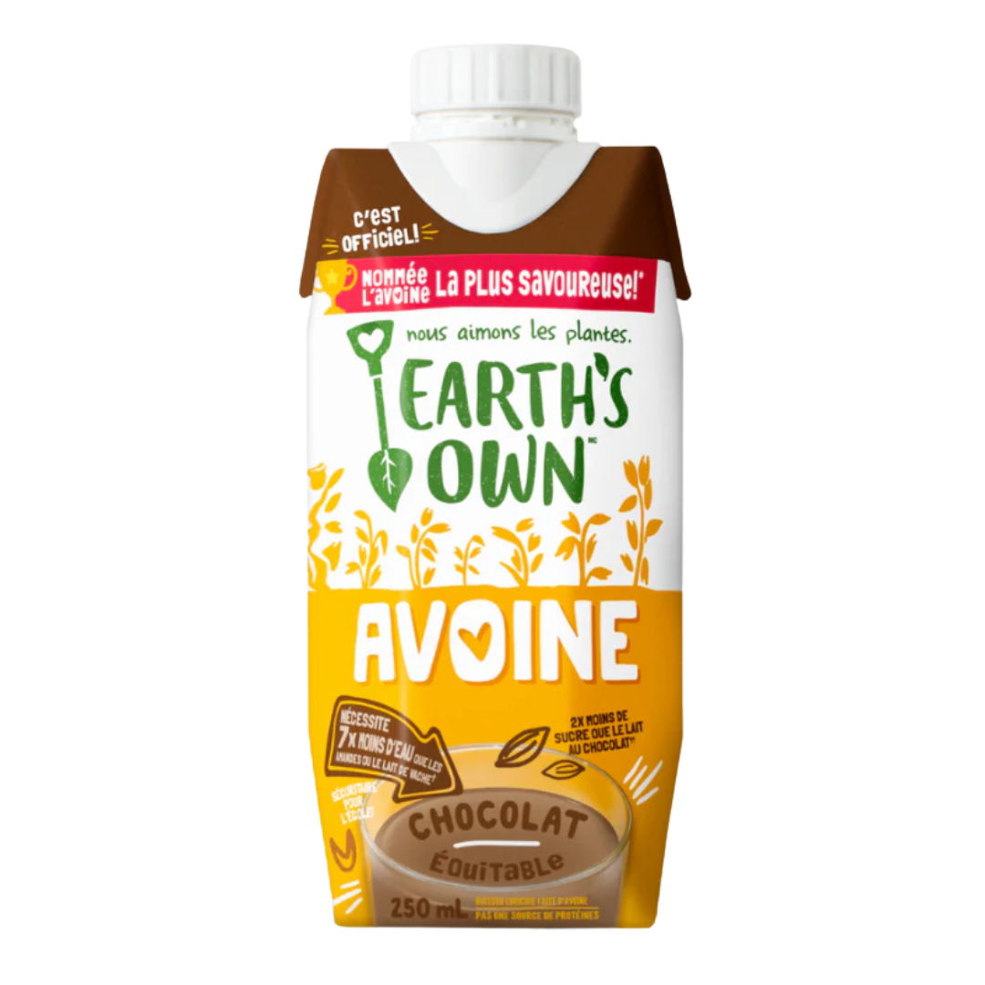 Earth's Own Unsweetened Chocolate Oat Milk / 250 ml