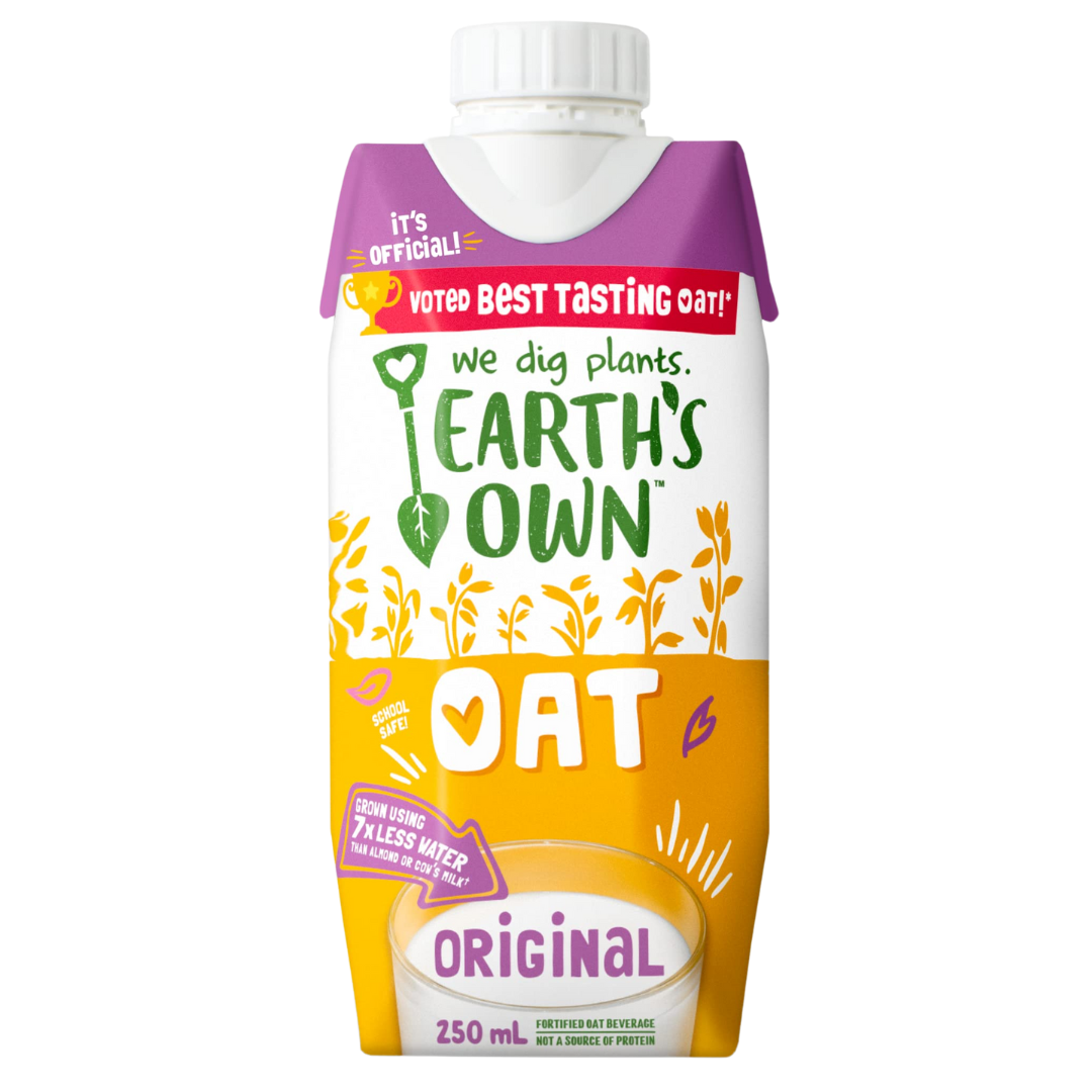 Earth's Own Original Unsweetened Oat Milk / 250 ml