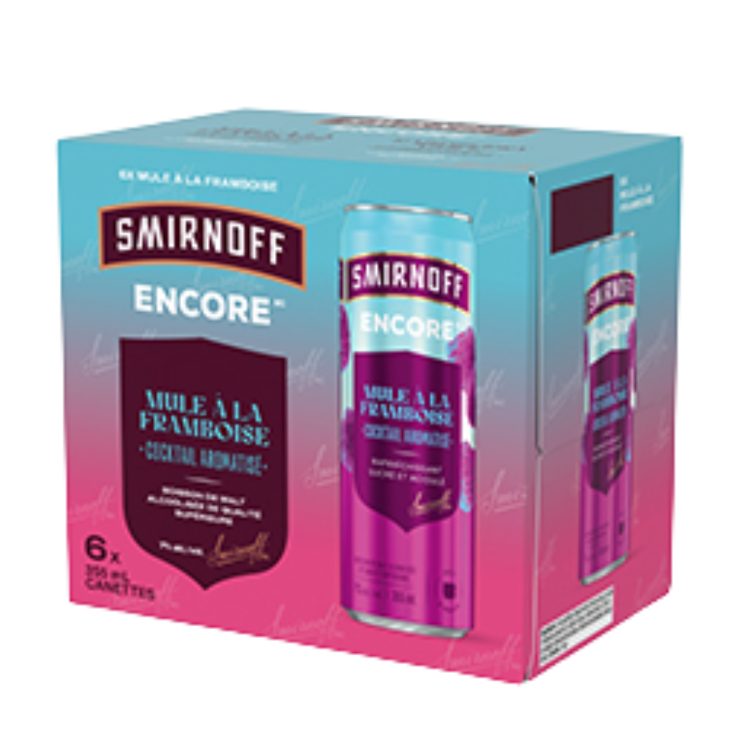 Smirnoff Encore Raspberry Mule / 6x355ml
