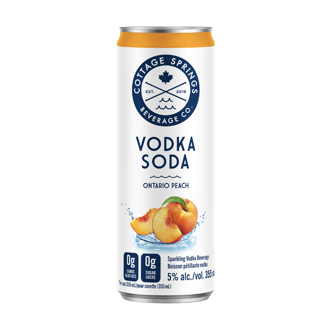 Cottage Springs Ontario Peach / 355ml