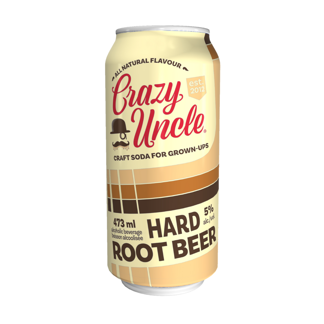Crazy Uncle Hard Root Beer For Grown Ups / 473ml