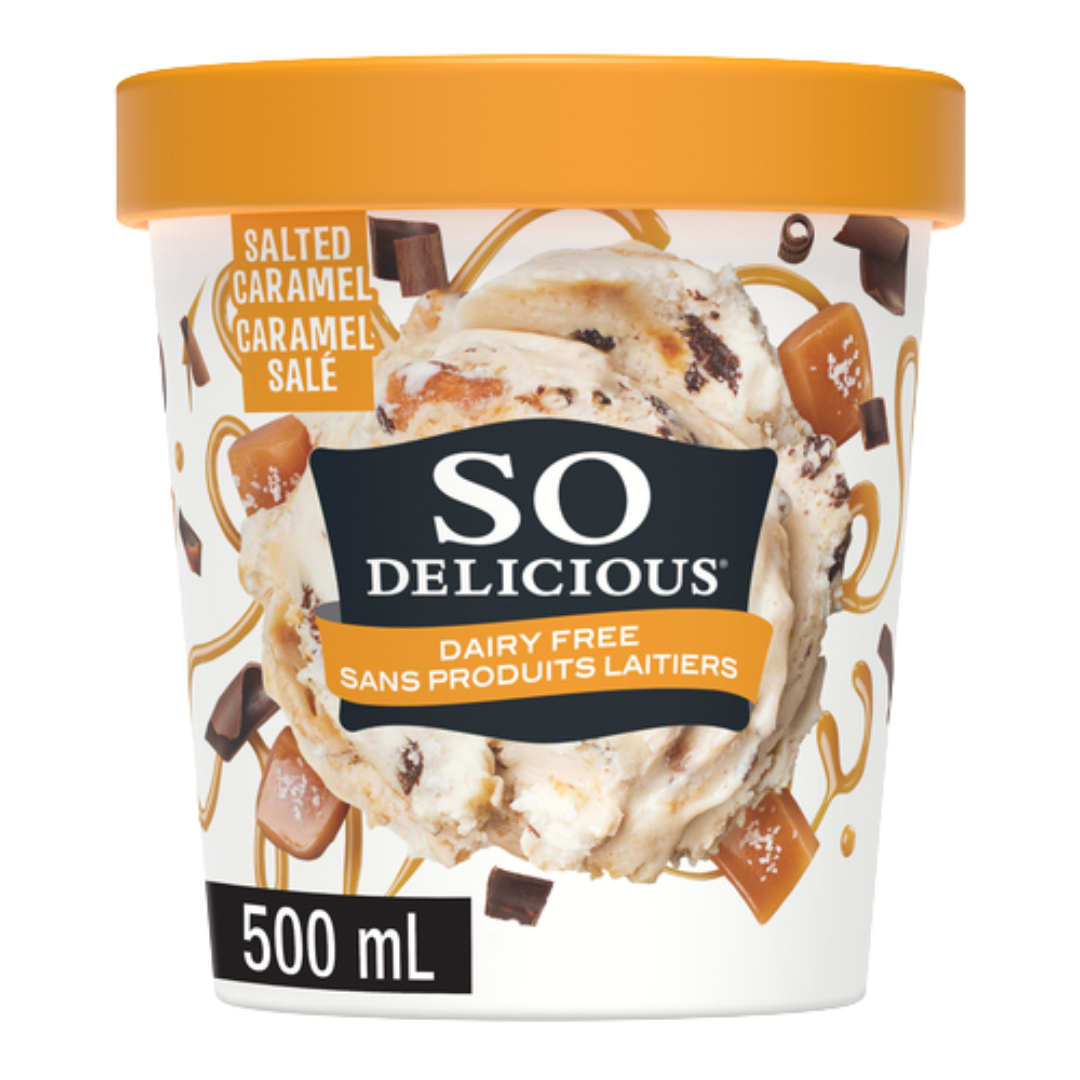 So Delicious Caramel Cluster Ice Cream / 500ml