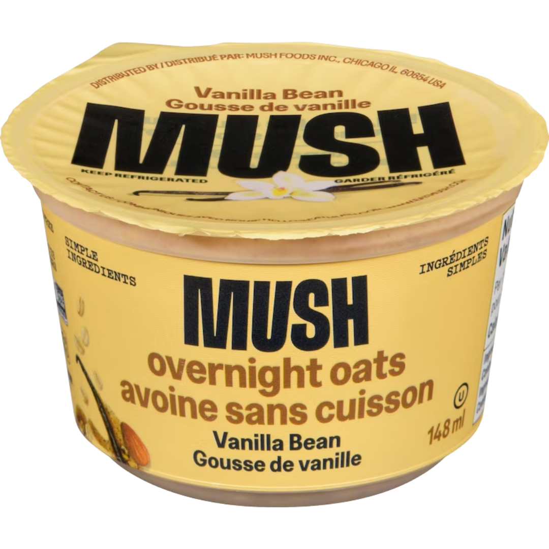 Mush Vanilla Bean Overnight Oats / 148ml