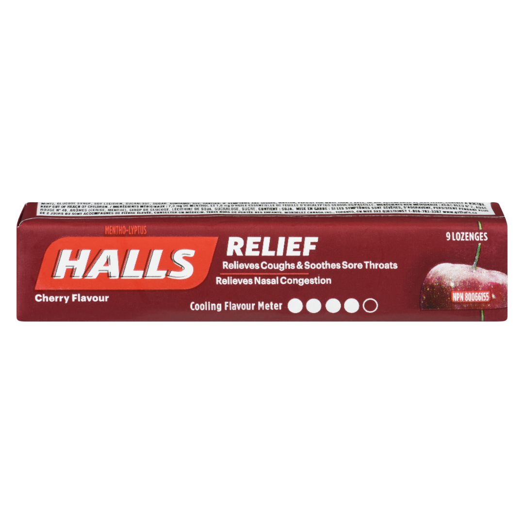 Halls Menthol Cherry / 9ct