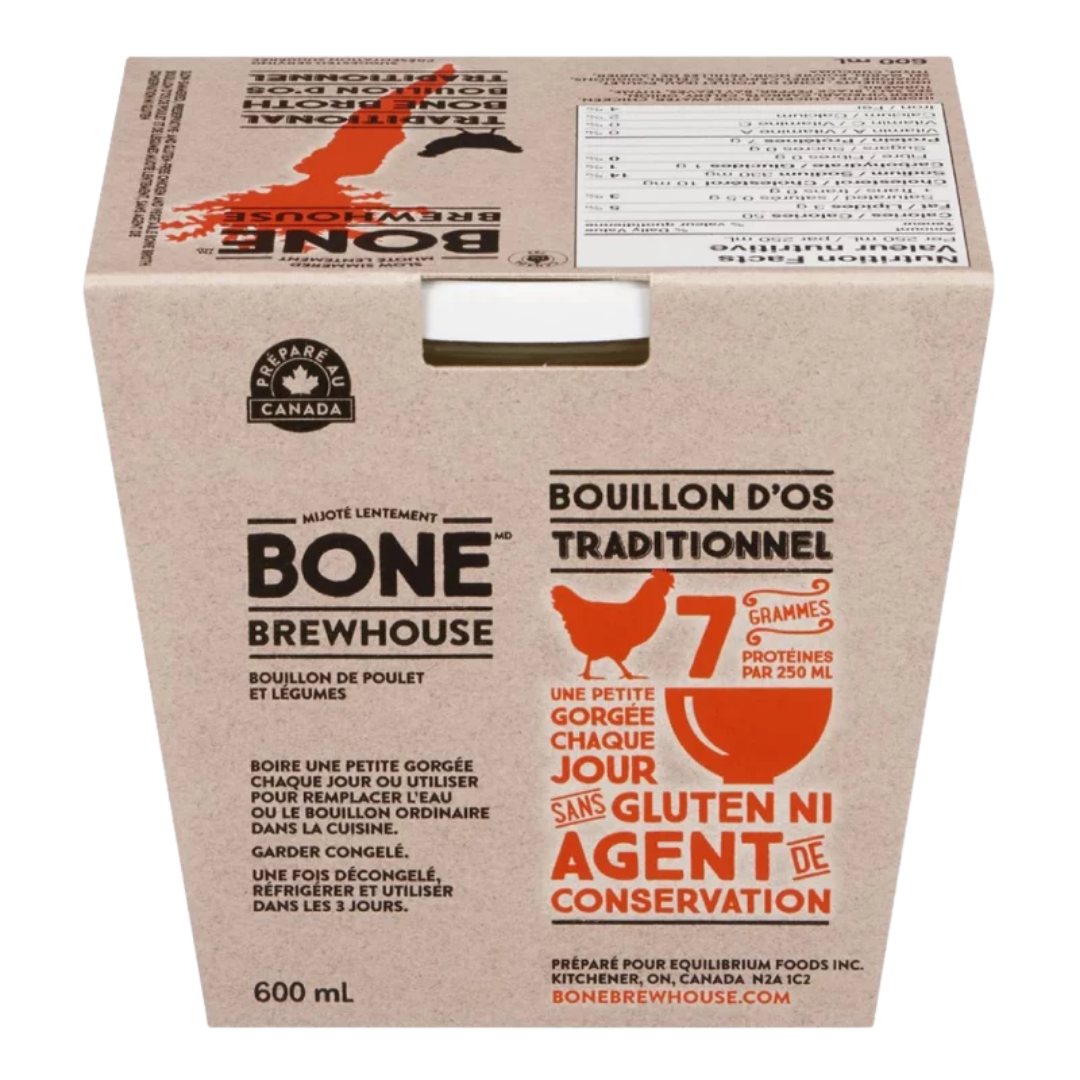 Bone Brewhouse Traditional Chicken Vegetable Bone Broth / 600ml