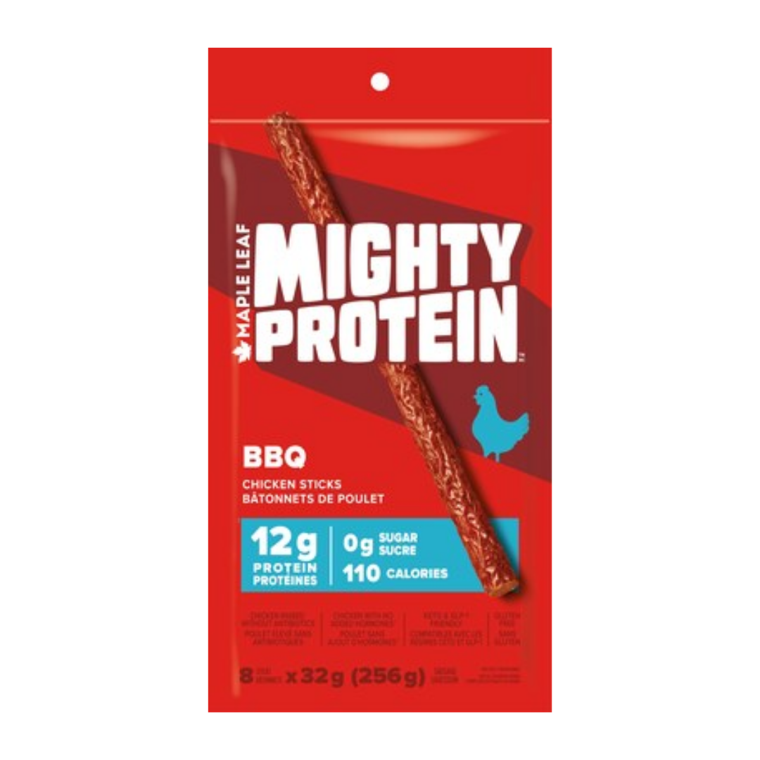 Mighty Protein BBQ Chicken Sticks / 256g