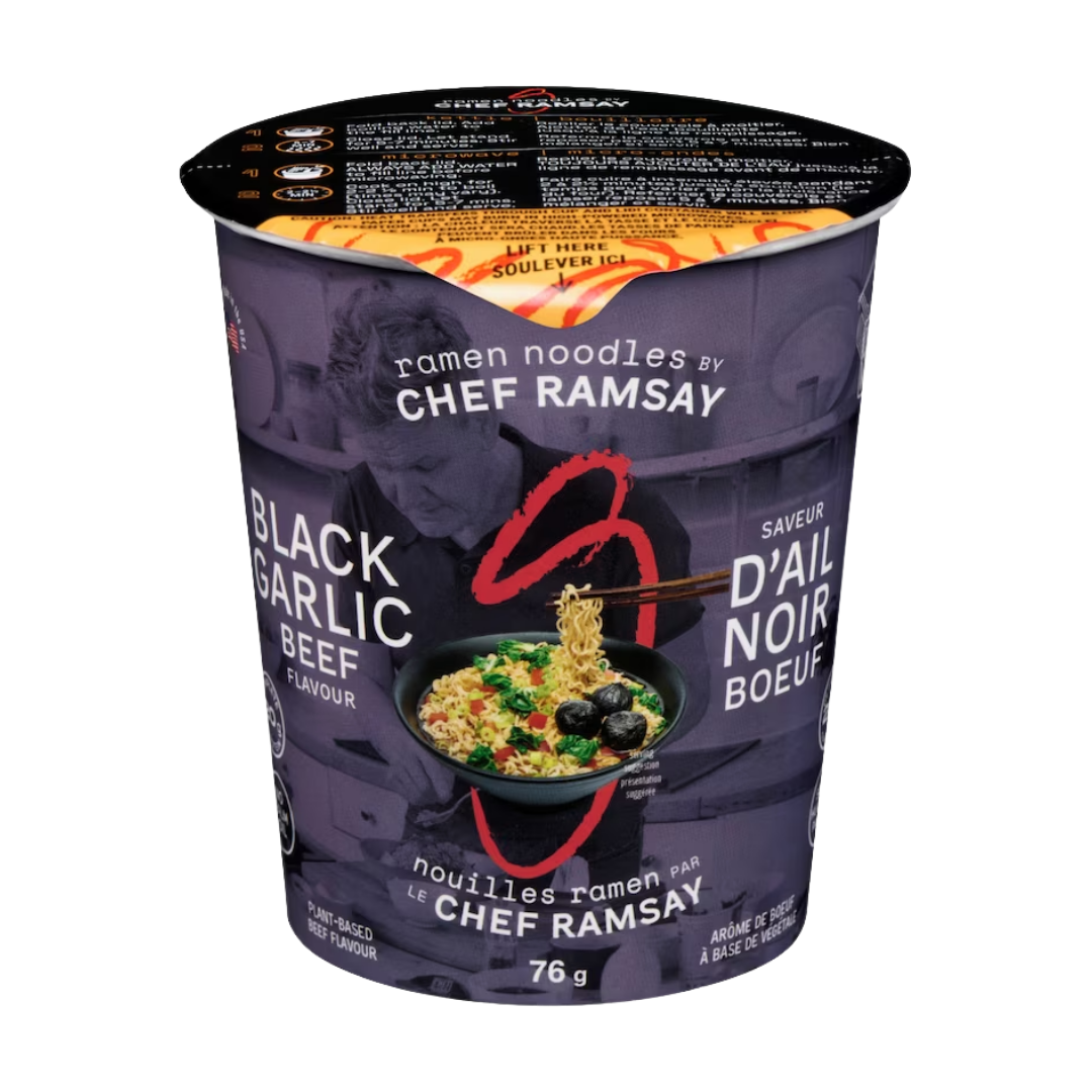 Chef Woo Ramen Black Garlic Beef Chef Ramsay / 76g