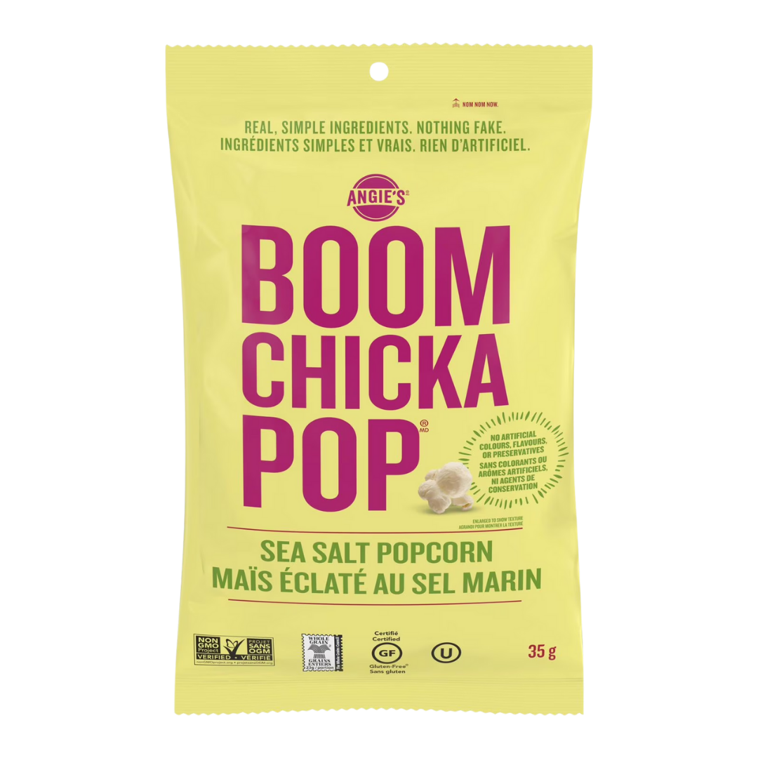 Angie's Artisan Boom Chicka Pop Sea Salt Popcorn / 35g