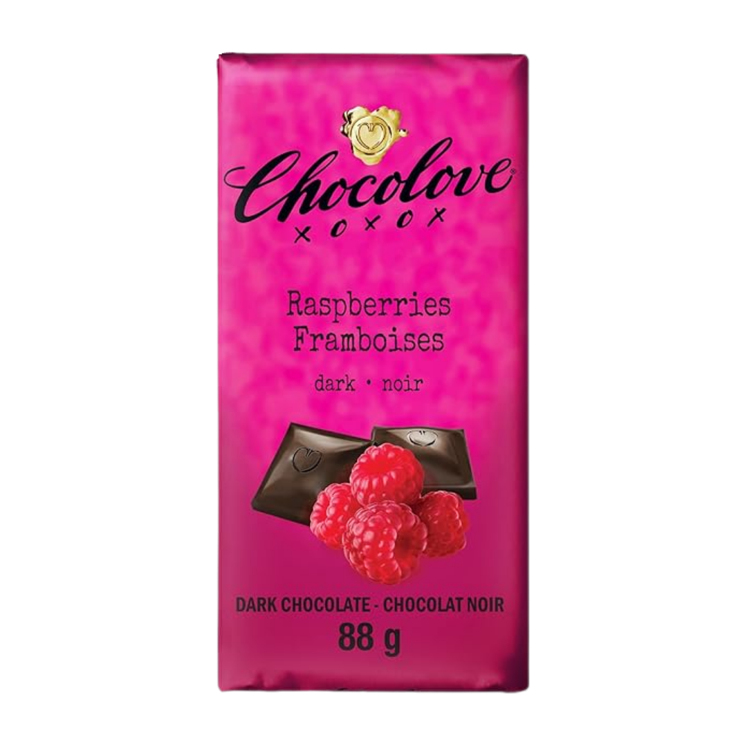 Chocolove Raspberry Dark Chocolate / 88g