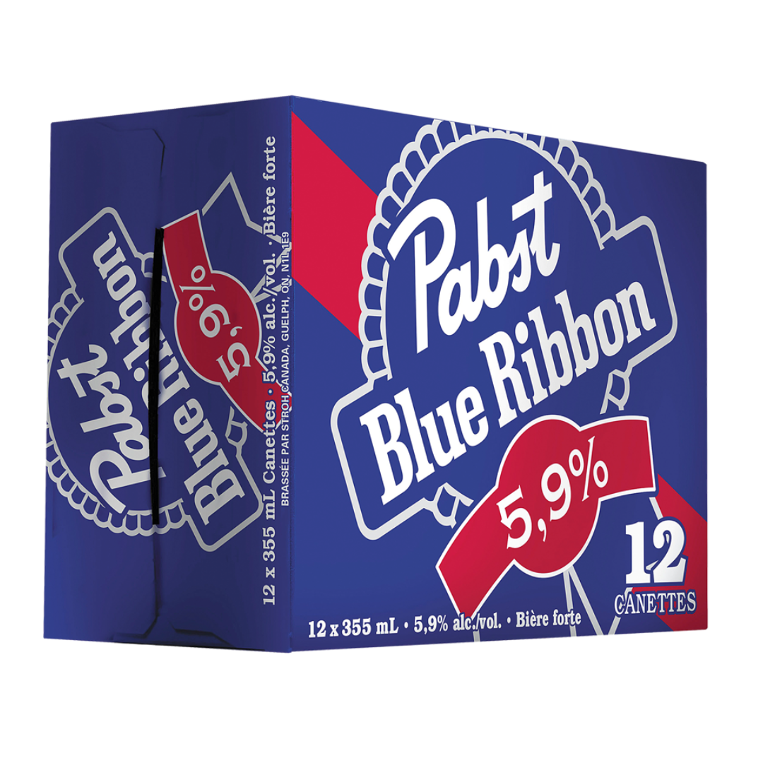 Pabst Blue Ribbon 5.9% Case / 12 x 355ml