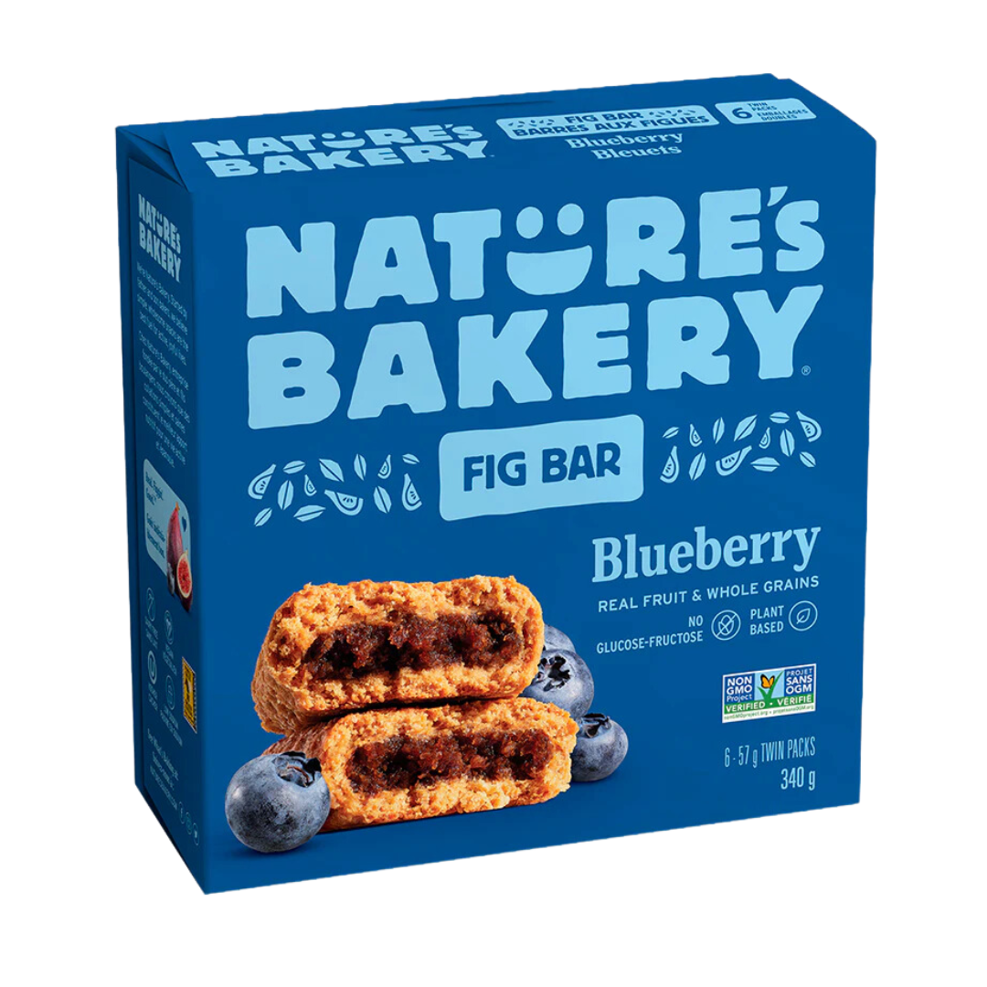 Nature's Bakery Blueberry Fig Bars / 6 x 57g