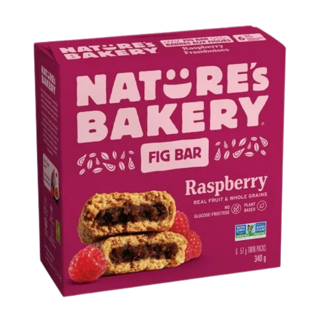 Nature's Bakery Raspberry Fig Bars / 6 x 57g
