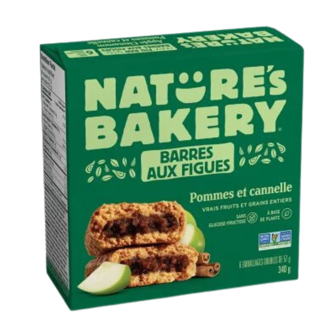 Nature's Bakery Apple & Cinnamon Fig Bars / 6 x 57g