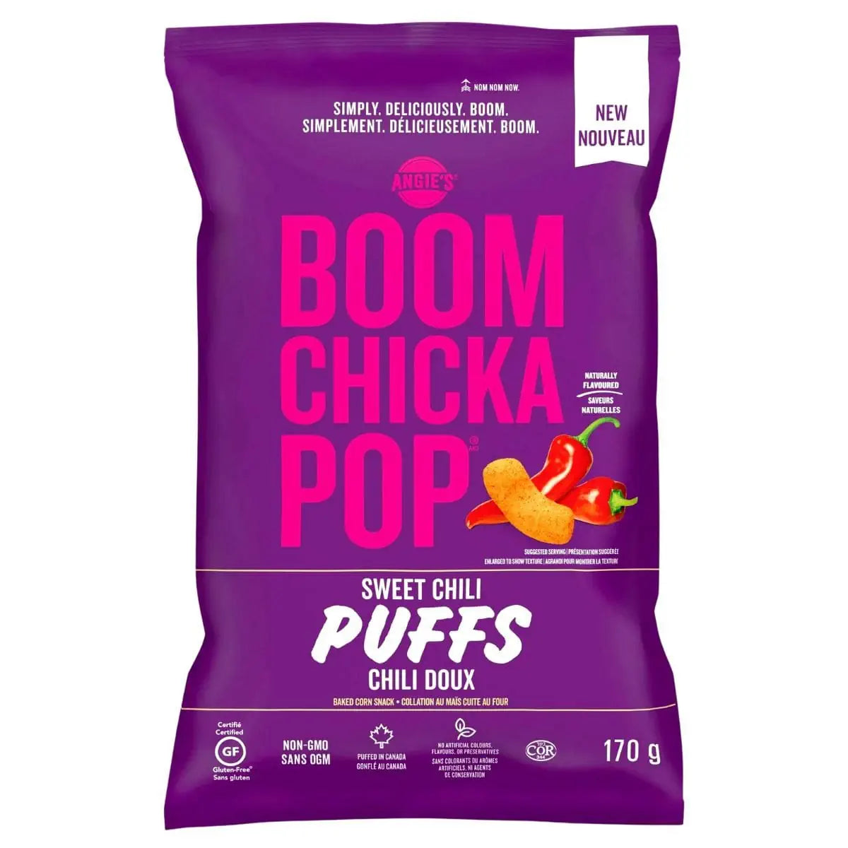 Angie's Artisan Boom Chicka Puffs Sweet Chili / 170g