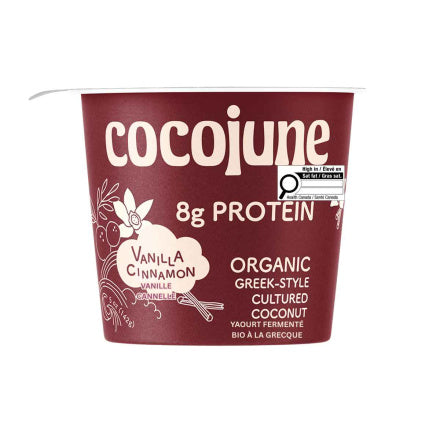 Cocojune Coconut Yogurt Flavor Vanilla & Cinnamon / 142 g