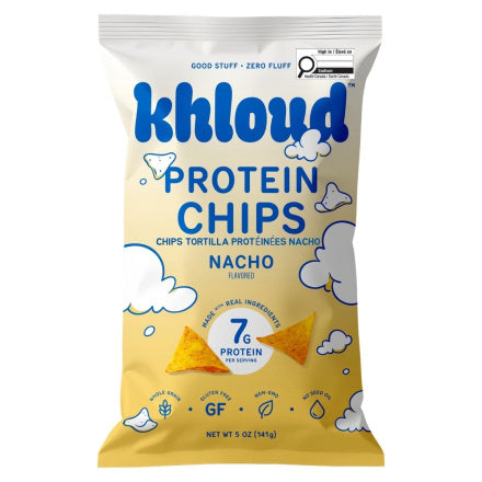 Khloud Protein Tortilla Chips Nacho / 141g