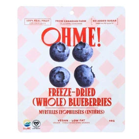 OhMe! Freeze Dried Blueberries (Whole) / 44g