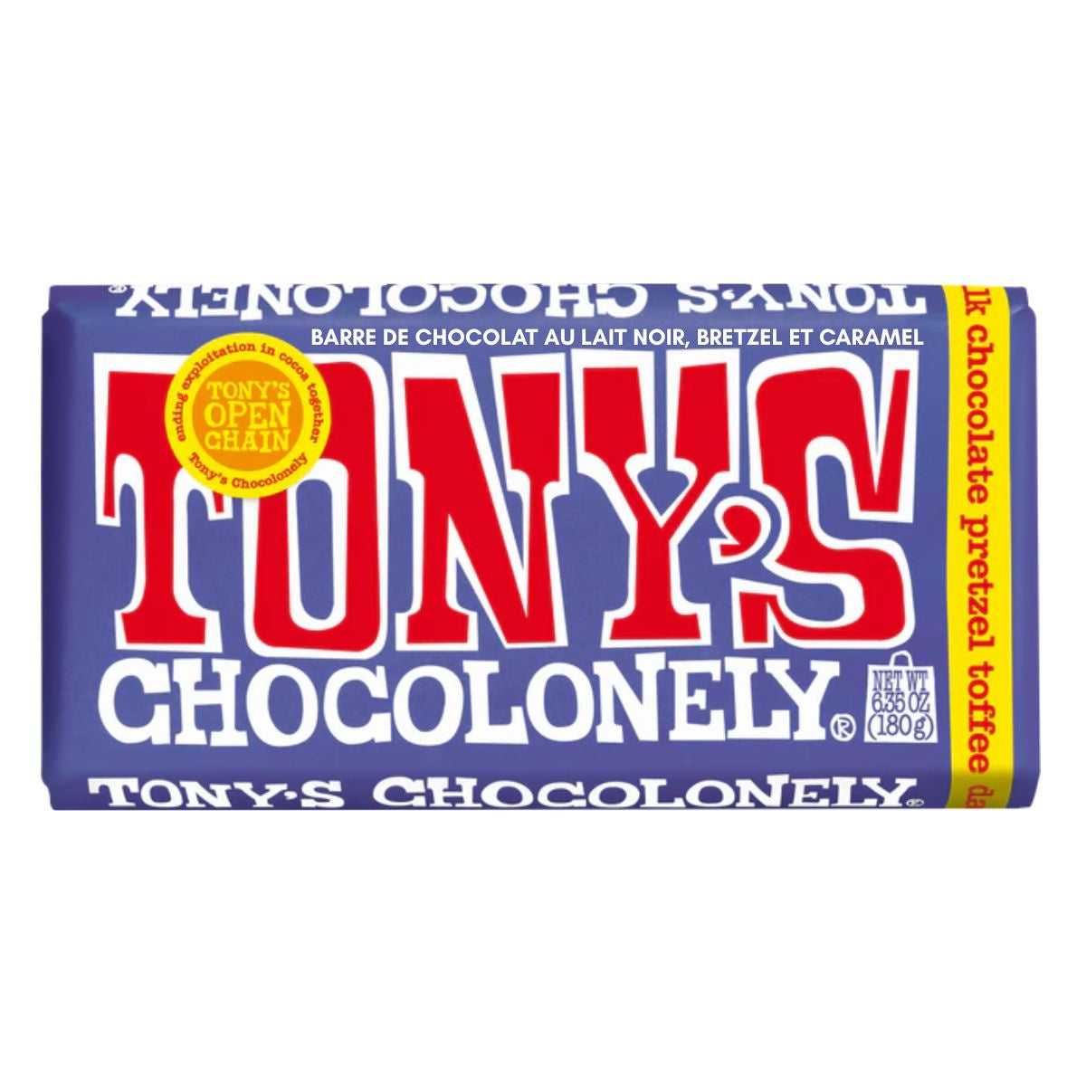 Tony's Chocolonely Milk Chocolate Pretzel / 180g