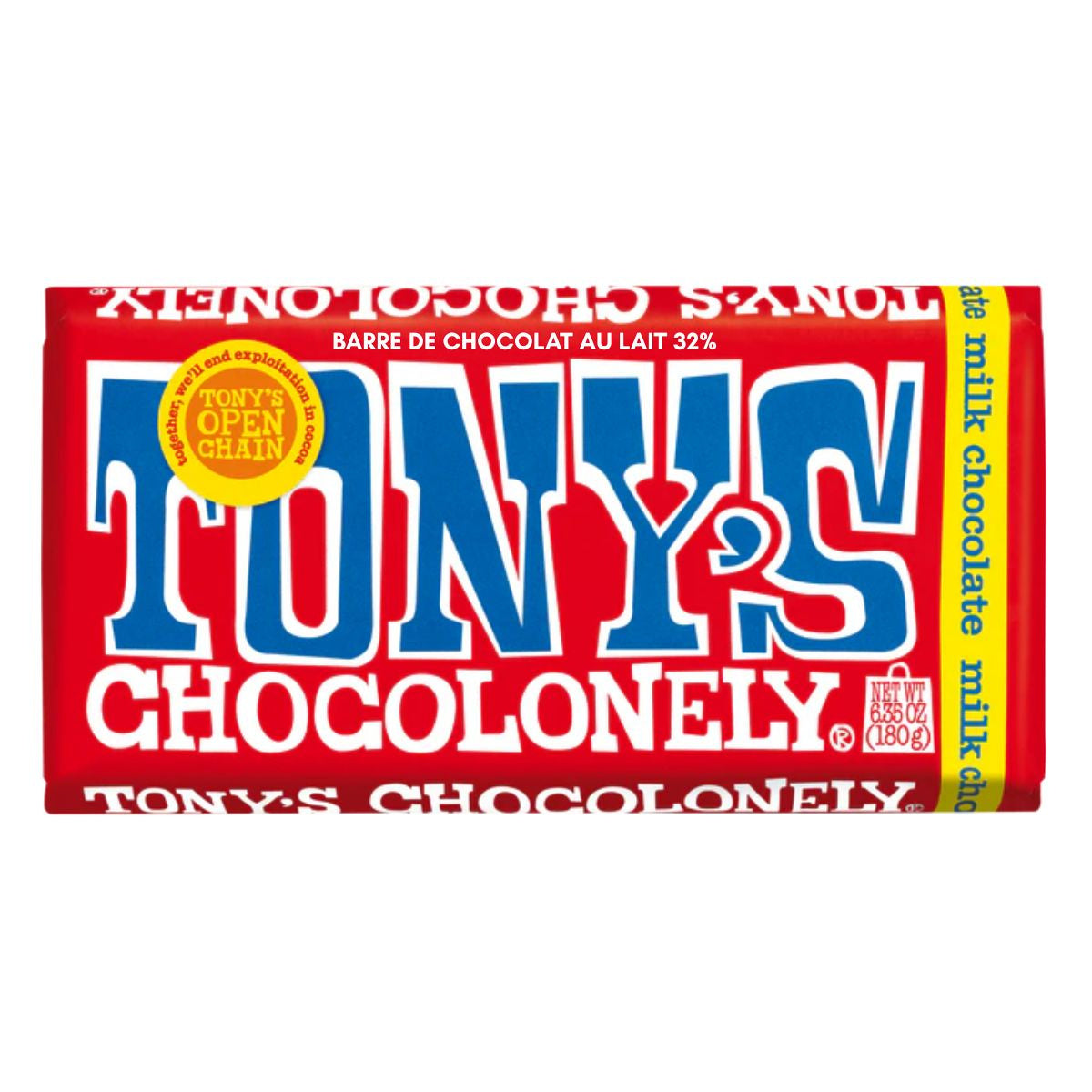 Tony's Chocolonely Milk Chocolate / 180g