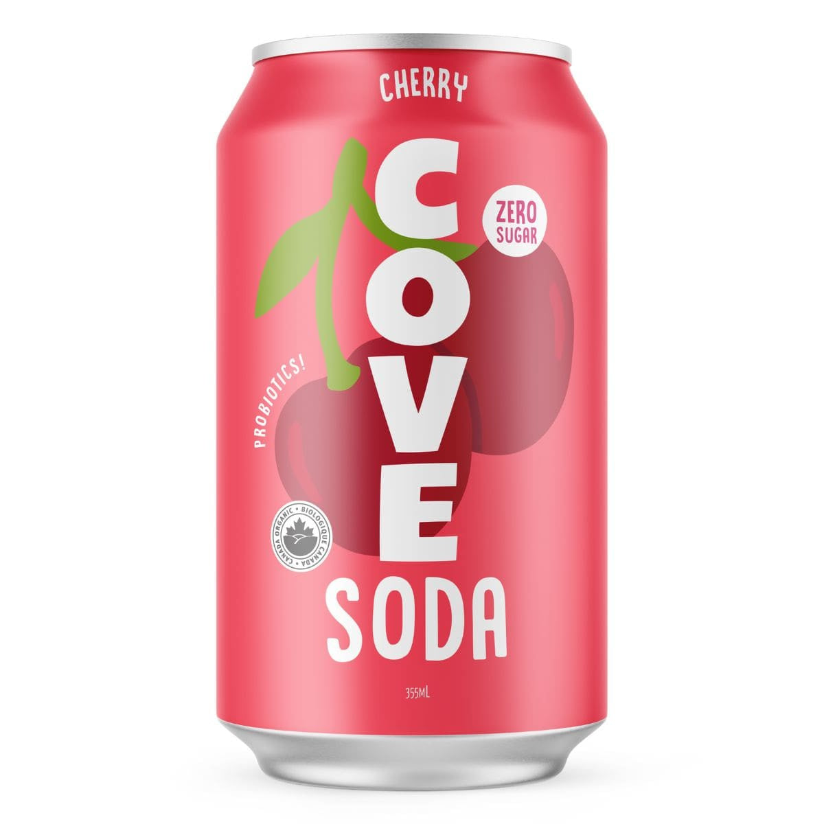 Cove Cherry Soda with Probiotics / 355 ml
