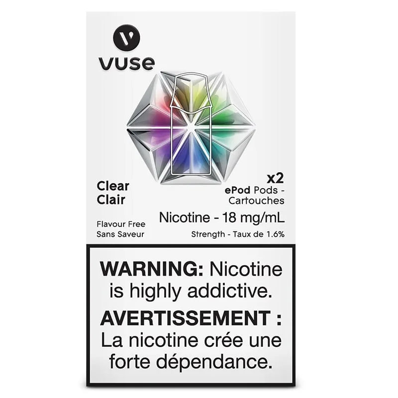 Vuse ePod 12mg Clear / 2ct