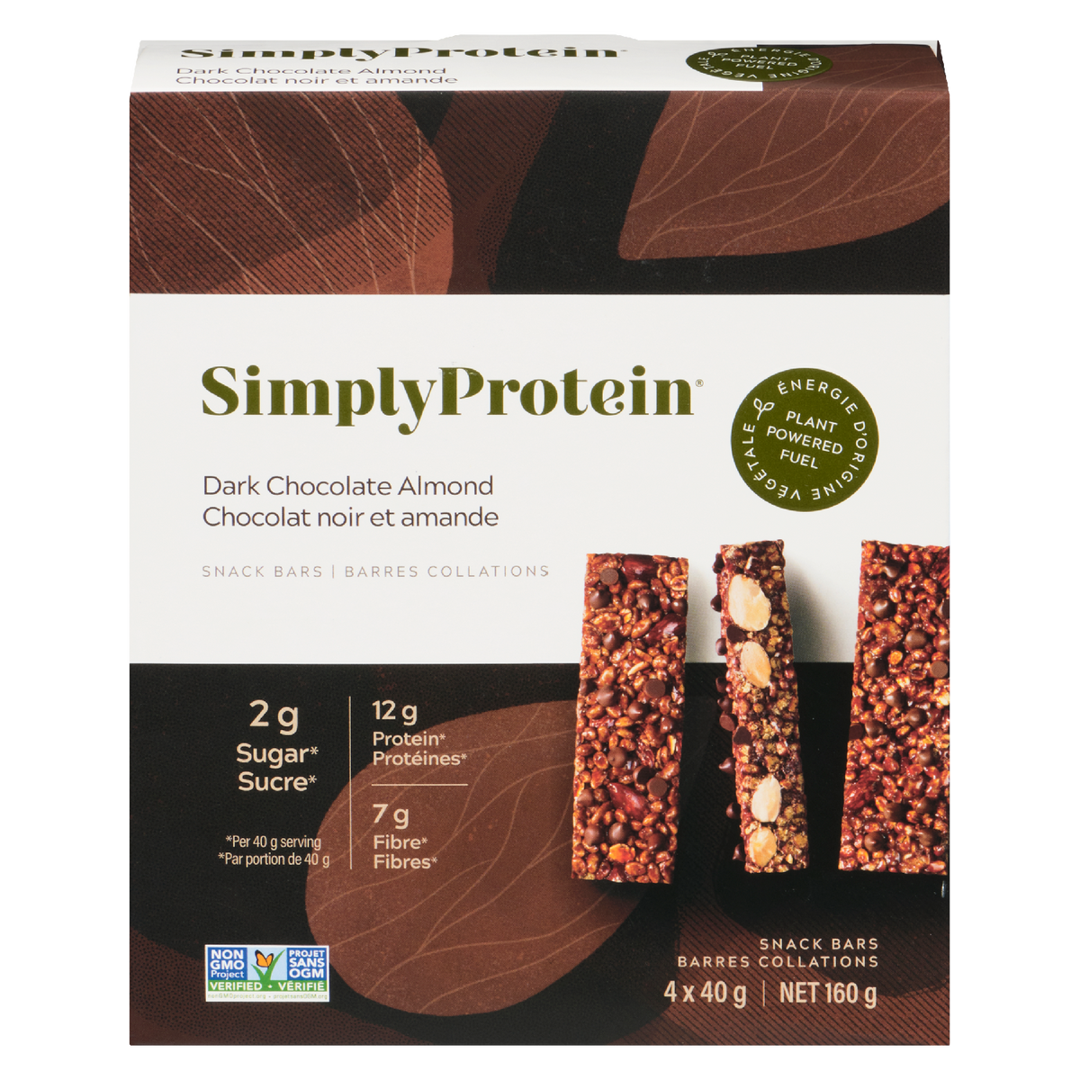 Simply Protein Bar Dark Chocolate and Almonds / 4x40g