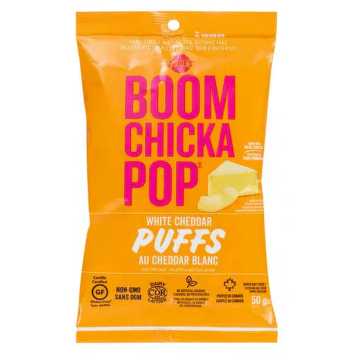 Angie's Artisan Boom Chicka Pop Puffs White Cheddar / 170g