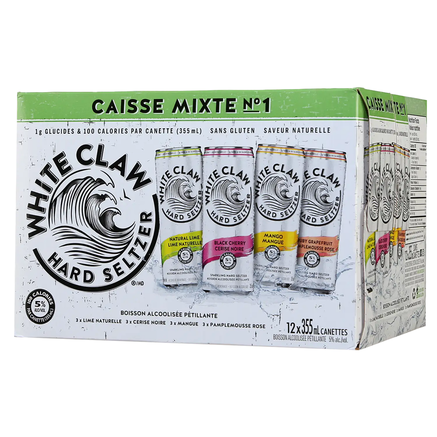 White Claw Mixed Pack No1 / 12x355ml