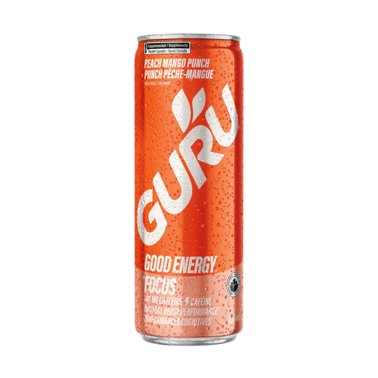 Guru Peach-Mango Punch Energy Drink / 355ml