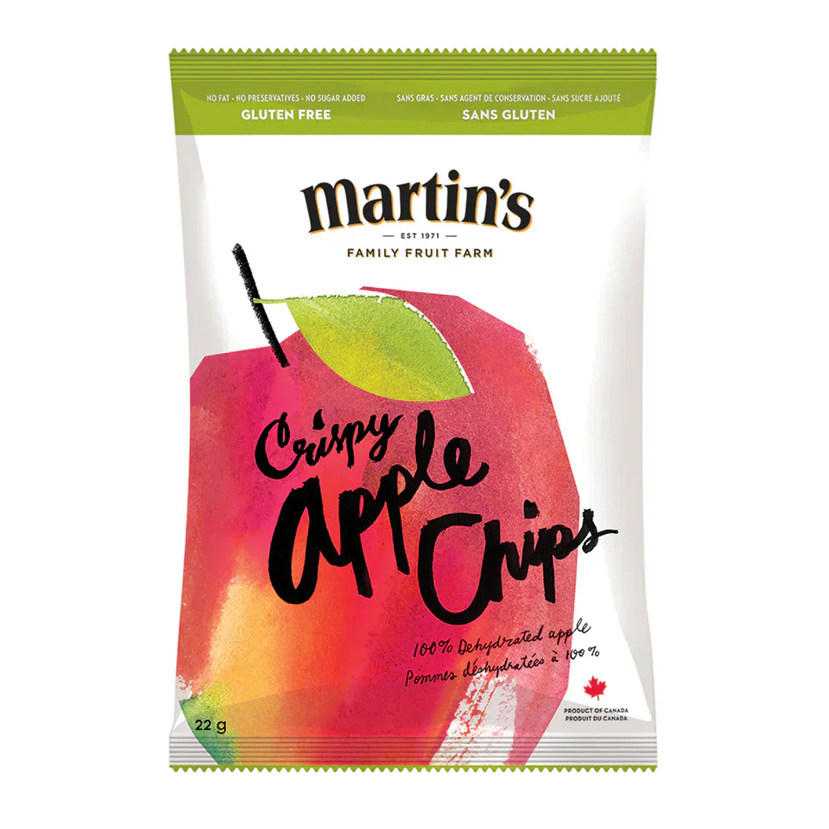 Martin's Pure Apple Chips / 22g