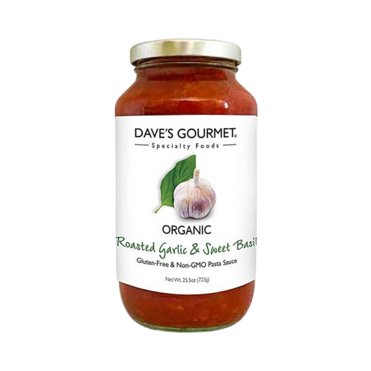 Dave's Gourmet Roasted Garlic & Basil / 709ml