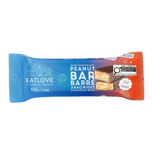 EATLOVE Peanut Dark Chocolate Bar / 55g